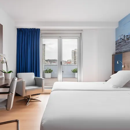 酒店 Eurostars Blue Coruna 拉科鲁尼亚